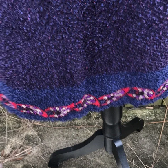 Sophie Max - Navy/White Abstract Dress - Size M - Picture 3 of 5